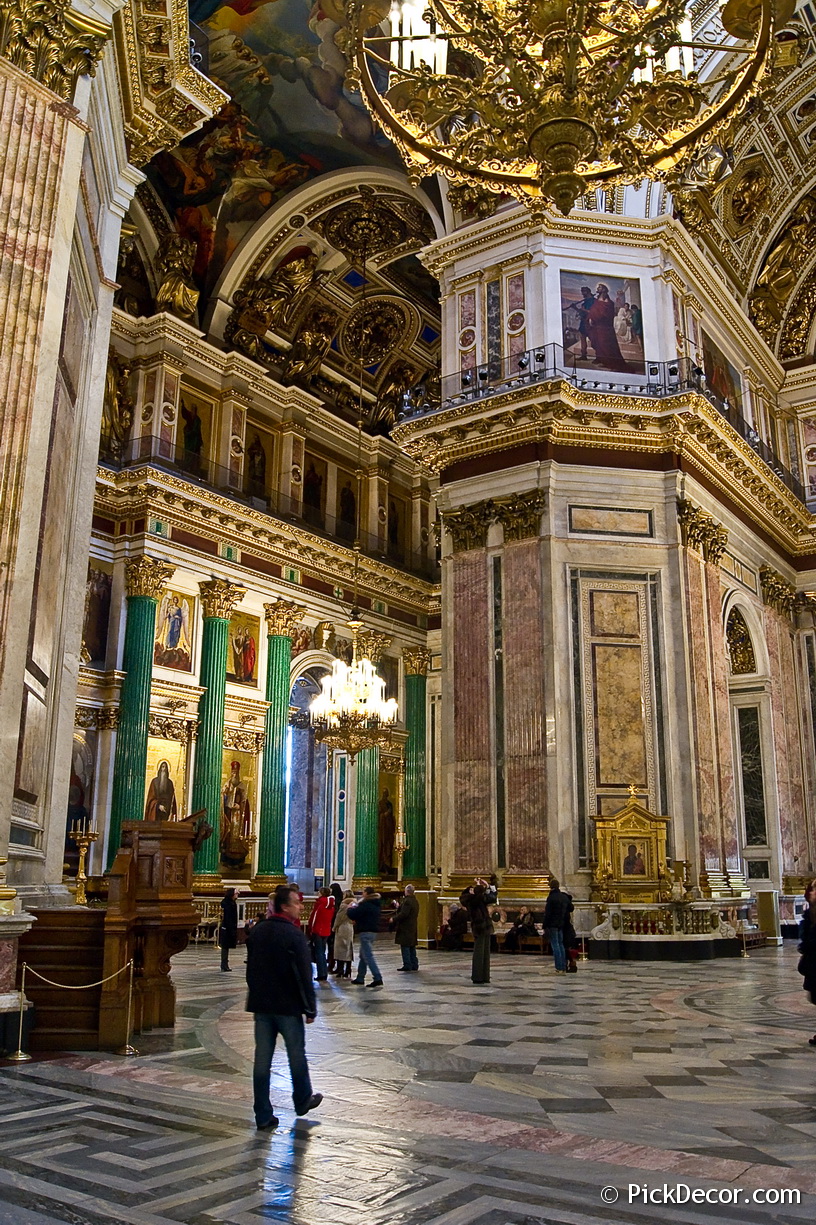 The Saint Isaac’s Cathedral interiors – photo 42