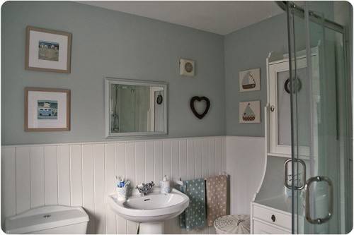 Винтажный дизайн ванной комнаты