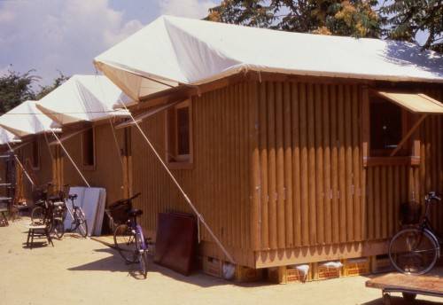 Paper Log House.