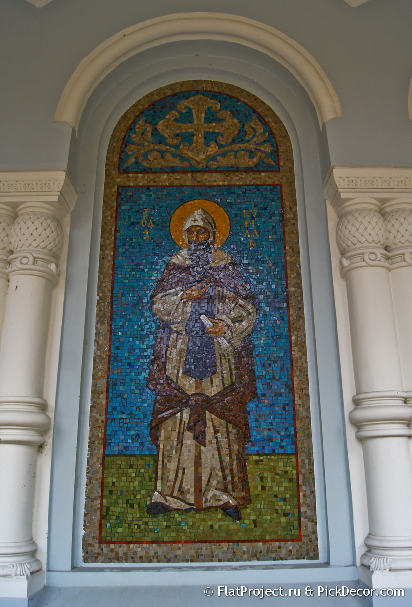 Мозаика во Владимирском соборе в Кронштадте