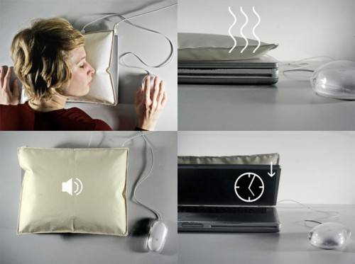 Подушка для ноутбука i-sleep от Ivonne Dippmann
