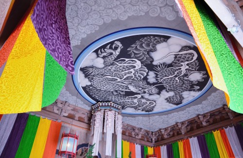 Дракон на потолке Хатто (Дхарма Холл) — фото 2