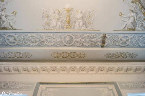Потолки и декор в здании Главного штаба — фото 68