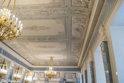 Потолки и декор в здании Главного штаба — фото 50