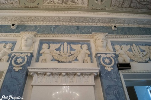 Потолки и декор в здании Главного штаба — фото 67