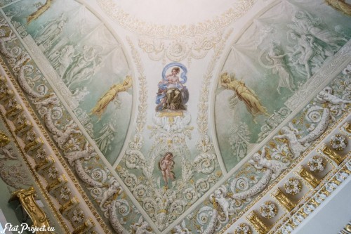 Потолки и декор в здании Главного штаба — фото 95