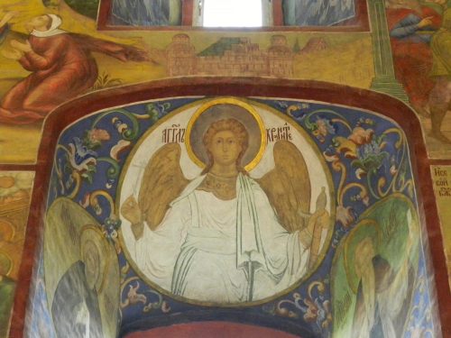Роспись потолка в Троице-Сергиева лавре — фото 3