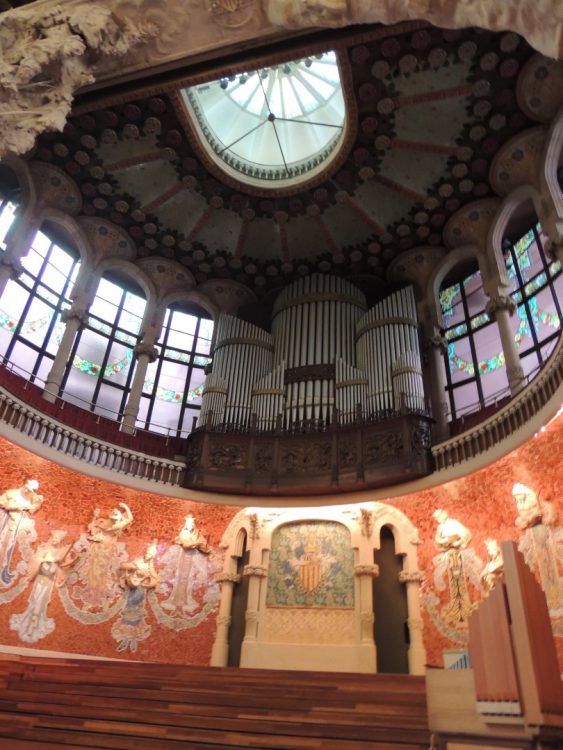 Дворец каталонской музыки - декор