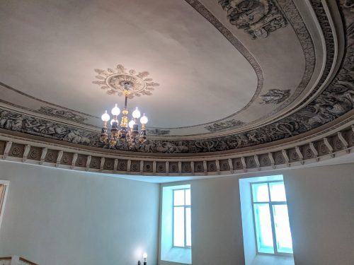 Роспись на потолок лестницы Главного штаба — фото 3
