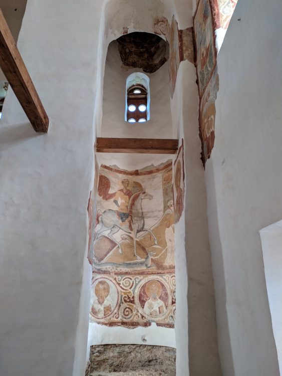 Фрески церкви Святого Георгия в Старой Ладоге